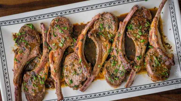 Knoblauch KräuterLammkotelett Rezept und 