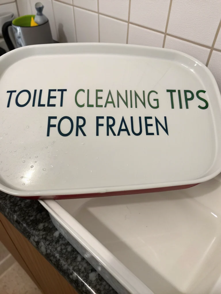 Toilettenreinigungstipps für Frauen
