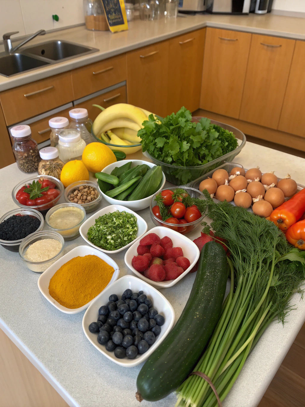 Küchenhacks für Frauen ingredients