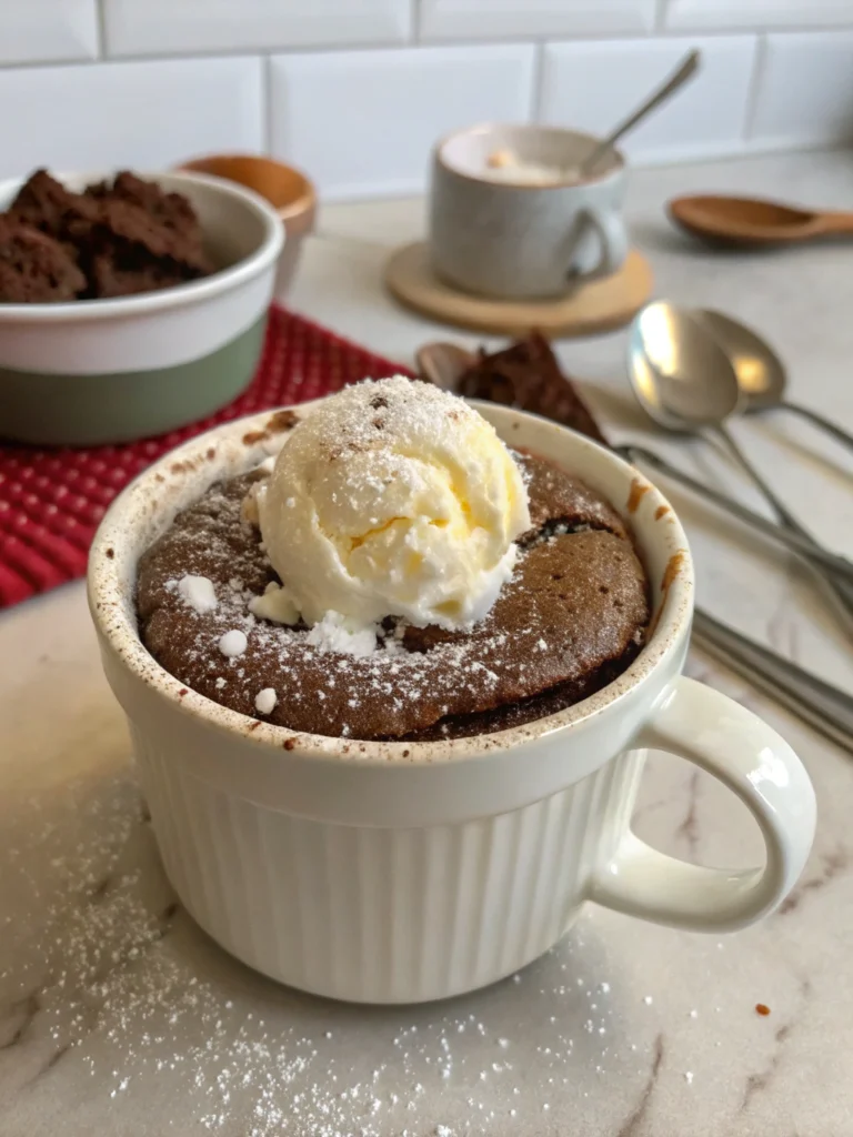 schnelles Schokoladen-Mug-Cake-Rezept