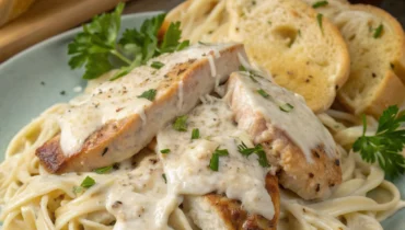 Cremiges Chicken Alfredo in 30 Minuten Cremiges Chicken Alfredo in 30 Minuten
