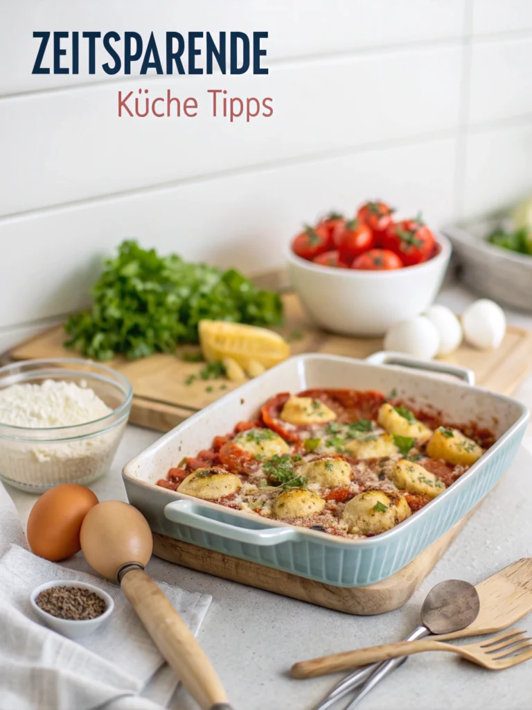 zeitsparende Küchentipps