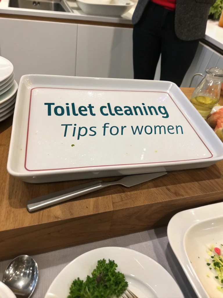 Toilettenreinigungstipps für Frauen