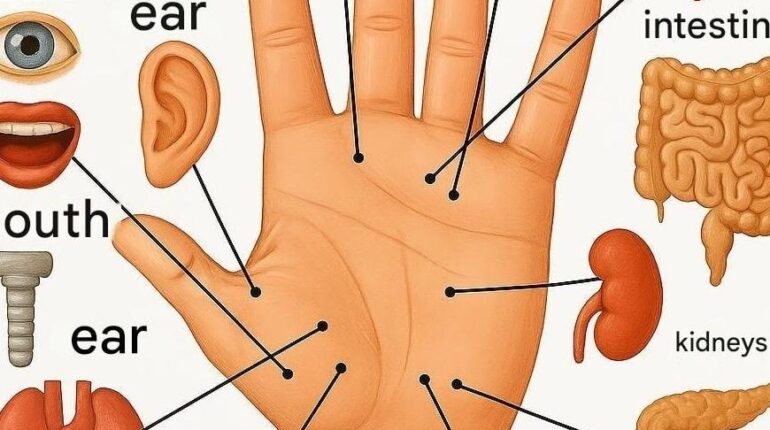 Natural Healing Palm Reflexology Reflexology Self-Care Stress Relief Wellness 