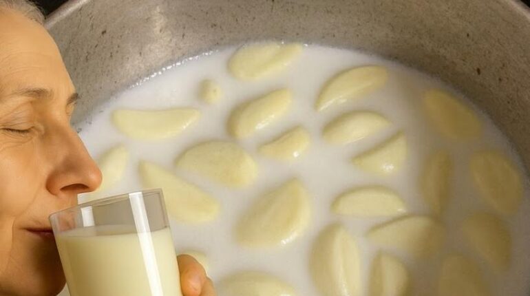 Garlic Milk Health Benefits Immunity Joint Pain Relief Natural Remedies Sleep Apnea Wellness 