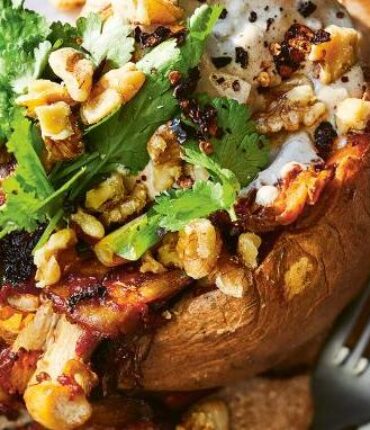 Gebratene Süßkartoffeln und Pilze: Die Chipotle-Ahornsirup-Technik, die alles ändert