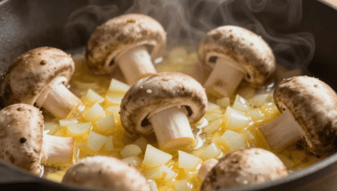 Hausgemachte Pilzcremesuppe: Der Brühwürfel-Trick zur Intensivierung der Aromen in 50 Minuten Hausgemachte Pilzcremesuppe: Der Brühwürfel-Trick zur Intensivierung der Aromen in 50 Minuten