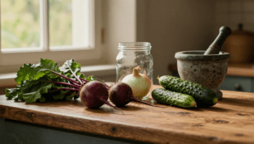 Durchblutung und Vitalität ab 45: Das nächtliche Rezept auf Basis von Roter Bete, Zwiebel und Gurke eines 75-jährigen Großvaters Durchblutung und Vitalität ab 45: Das nächtliche Rezept auf Basis von Roter Bete, Zwiebel und Gurke eines 75-jährigen Großvaters