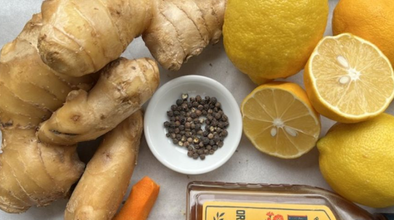 Daily Wellness Ginger Healthy Drinks Homemade Skincare Lemon Natural Remedies Turmeric 