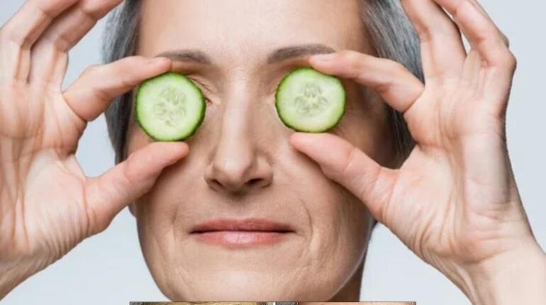 Anti-aging Collagen Cucumber Lemon Water DIY Skincare Japanese Beauty Natural Skincare 