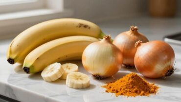 Gelenke und Knochen: Wie eine tägliche Mischung aus Banane, Zwiebel und Kurkuma die Beweglichkeit in 2 bis 3 Wochen verbessert Gelenke und Knochen: Wie eine tägliche Mischung aus Banane, Zwiebel und Kurkuma die Beweglichkeit in 2 bis 3 Wochen verbessert