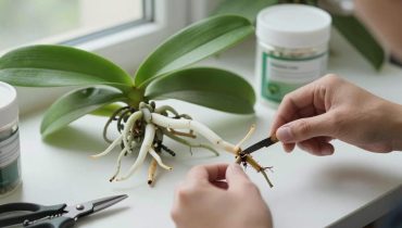 Sterbende Orchideen: Die Plastikflaschen-Methode vervielfacht die Blüten Sterbende Orchideen: Die Plastikflaschen-Methode vervielfacht die Blüten