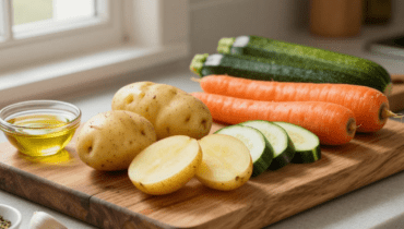 Geröstetes Gemüse mit Paprika und Oregano: das einfache Rezept, das Ihre täglichen Beilagen verwandelt
