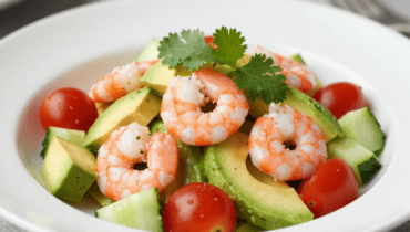 Express-Rezept: Dieser Garnelensalat mit Avocado ist in rekordverdächtigen 15 Minuten zubereitet