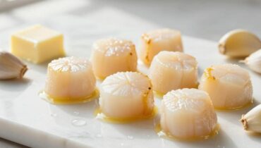 Jakobsmuscheln in Zitronenbutter: Die Technik der Köche für eine karamellisierte Kruste in weniger als 5 Minuten