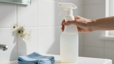 Schimmel an den Wänden: Weißer Essig und Natron beseitigen Feuchtigkeit ohne Chemikalien
