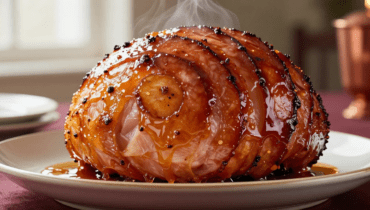 Glasierter Schinken mit gewürztem Apfelwein: Carla Halls Technik, die ein klassisches Gericht in einen garantierten festlichen Erfolg verwandelt Glasierter Schinken mit gewürztem Apfelwein: Carla Halls Technik, die ein klassisches Gericht in einen garantierten festlichen Erfolg verwandelt