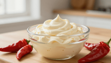 Hausgemachte Jakobsmuschel-Rolls: Die Technik der Piment-d’Espelette-Mayonnaise, die den Unterschied macht Hausgemachte Jakobsmuschel-Rolls: Die Technik der Piment-d’Espelette-Mayonnaise, die den Unterschied macht