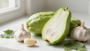 Chayote, Knoblauch und getrocknete Kräuter: Das natürliche Rezept, das Verdauung, Durchblutung und Immunität unterstützt