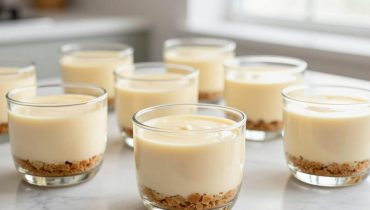 No-Bake Cheesecake: 5 Zutaten reichen für ein Dessert, das in 15 Minuten fertig ist