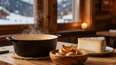 Filet Mignon mit Zwiebelconfit und Reblochon: das einfache Winterrezept, das ein gewöhnliches Gericht in einen Genussmoment verwandelt