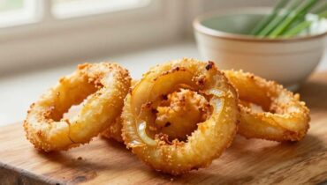 Amish-Zwiebelküchle: Das knusprige Rezept mit Schnittlauch-Dip, das ein einfaches Gemüse in eine unwiderstehliche Vorspeise verwandelt Amish-Zwiebelküchle: Das knusprige Rezept mit Schnittlauch-Dip, das ein einfaches Gemüse in eine unwiderstehliche Vorspeise verwandelt