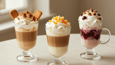 Nescafé KitKat Latte: drei Gourmet-Rezepte mit Zimt, Orange und Sauerkirschen