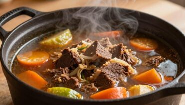 Rindfleisch-Gemüsesuppe: Warum das Anbraten vor dem Schmoren den ganzen Geschmack verändert