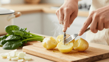 Kartoffel-Spinat-Bällchen: Das 30-Minuten-Rezept, um Ihre Reste in ein komplettes Gericht zu verwandeln