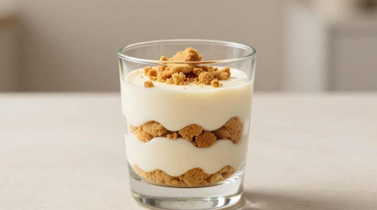 Keks-Pudding ohne Backen: Das ultra-cremige Rezept, fertig in 15 Minuten, das Tiramisu ersetzt