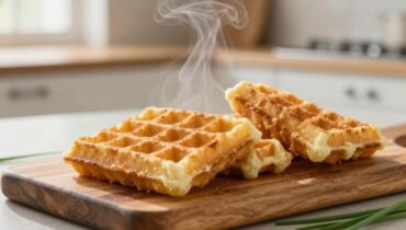 Herzhafte Kartoffelwaffeln: das knusprige Rezept, das Brot und Fladen für weniger als 2€ ersetzt