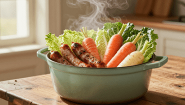 Potée au chou: Warum Blanchieren und Abschäumen die Geheimnisse einer wirklich schmackhaften Brühe sind Potée au chou: Warum Blanchieren und Abschäumen die Geheimnisse einer wirklich schmackhaften Brühe sind