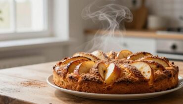 Schwedischer Apfelkuchen: Wie man in nur 15 Minuten Vorbereitung perfekte Fluffigkeit erreicht