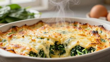 Spinat und Käse in 45 Minuten: Dieses krustenlose Rezept mit 210 Kalorien ersetzt die traditionelle Quiche