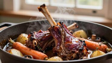 Lammhaxen: Wie 3 Stunden im Ofen gewöhnliches Fleisch in ein zartschmelzendes Gericht verwandeln Lammhaxen: Wie 3 Stunden im Ofen gewöhnliches Fleisch in ein zartschmelzendes Gericht verwandeln