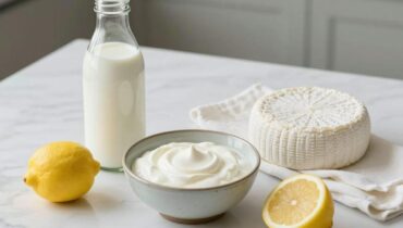 Hausgemachter Käse aus 3 Zutaten: Wie man 1 Liter Milch ohne Spezialausrüstung in Frischkäse verwandelt