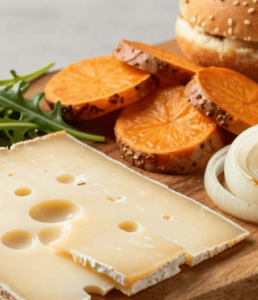 Kalbfleisch-Burger mit Tomme de Savoie: das schmelzende Rezept, das den hausgemachten Burger neu erfindet