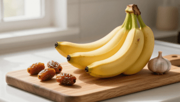 Banane, Datteln und Knoblauch: Dieser natürliche Smoothie stimuliert Energie und Durchblutung besser als synthetische Medikamente