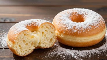 Hausgemachte gefüllte Donuts: das komplette Rezept mit nur 5 Grundzutaten