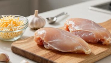 Hähnchen-Wraps mit schmelzendem Käse: Die Knoblauchsauce, die ein einfaches Rezept in ein unwiderstehliches Gericht verwandelt Hähnchen-Wraps mit schmelzendem Käse: Die Knoblauchsauce, die ein einfaches Rezept in ein unwiderstehliches Gericht verwandelt