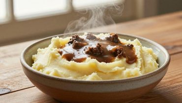 Rindfleisch in cremiger Sauce auf Püree: Das Wohlfühlrezept in 30 Minuten, das Ihre Abendessen unter der Woche verwandelt