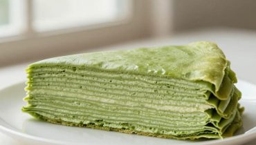 Matcha-Tee-Mille-Crêpes: Die Technik von Hélène Darroze für eine gelungene Yuzu-Mascarpone-Creme