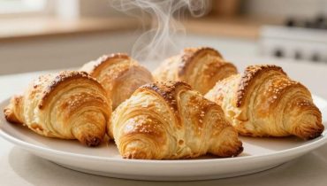 Blätterteig-Croissants mit Wurst und Frischkäse: Das 30-Minuten-Express-Rezept, das Ihren Aperitif verwandelt Blätterteig-Croissants mit Wurst und Frischkäse: Das 30-Minuten-Express-Rezept, das Ihren Aperitif verwandelt