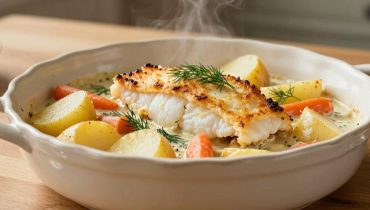 Fisch-Cassolette: Der Trick mit dem Vorkochen der Kartoffeln für perfekte Zartheit in 30 Minuten Fisch-Cassolette: Der Trick mit dem Vorkochen der Kartoffeln für perfekte Zartheit in 30 Minuten