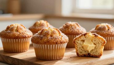 Frischkäse-Muffins: Diese cremige Füllung verändert alles für Ihr Frühstück Frischkäse-Muffins: Diese cremige Füllung verändert alles für Ihr Frühstück