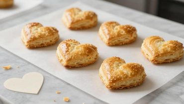 Valentinstags-Aperitif: Dieser verkannte Trick verwandelt Ihre Blätterteigreste in elegante Häppchen Valentinstags-Aperitif: Dieser verkannte Trick verwandelt Ihre Blätterteigreste in elegante Häppchen