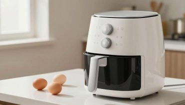 Perfekte hartgekochte Eier in der Heißluftfritteuse: Die wasserlose Methode, die das Schälen revolutioniert