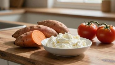 Süßkartoffel-Gratin mit Ricotta: Das Rezept in 20 Minuten bereit für ein tröstliches Gericht nach einer Stunde im Ofen