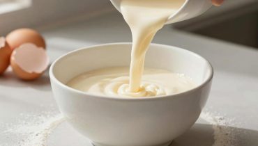 Konditorei: Dieser Kuchen aus einem einzigen Teig verwandelt sich beim Backen in drei Schichten