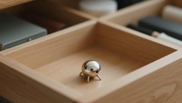 Geheimnis in der Schublade: Wie ein kleines metallisches Objekt mit zwei Spitzen den Einfallsreichtum von Alltagsutensilien offenbart